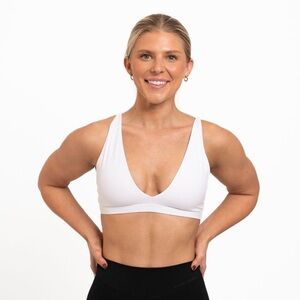 Liaison The Label x Sydney Adams — White Braid Bra